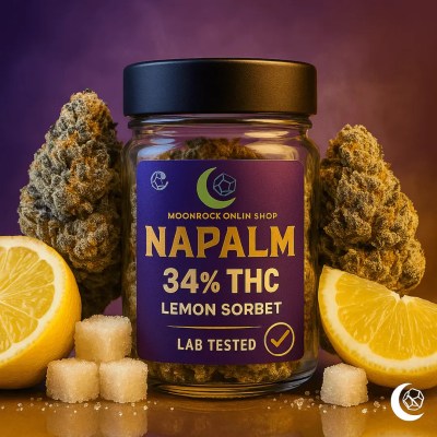 Buy Lemon Sorbet Pre Rolls – Lab Certified Cannabis Jar with Fresh Indoor Flower