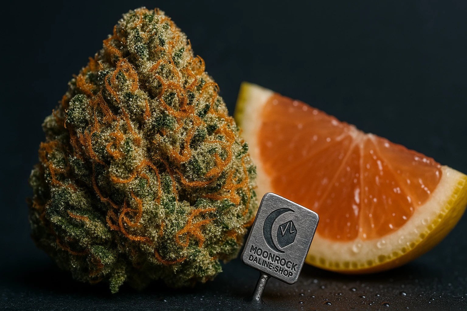 Buy Pomelo Cookies Online - Frosted 26% THC Berner Cookies Hybrid | Moonrock