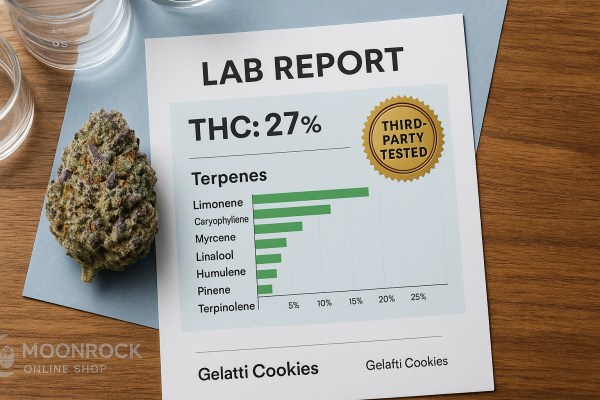 Lab Tested Gelatti Cookies Strain | THC & Terpenes Report