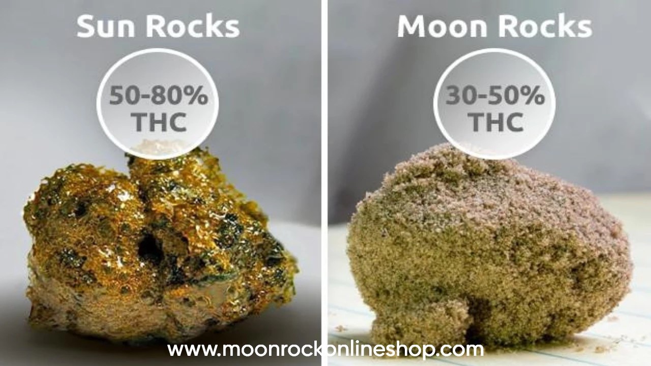 Sunrocks vs Moonrocks: Lab-tested cannabis blends with high THC potency at Moonrock Shop Online