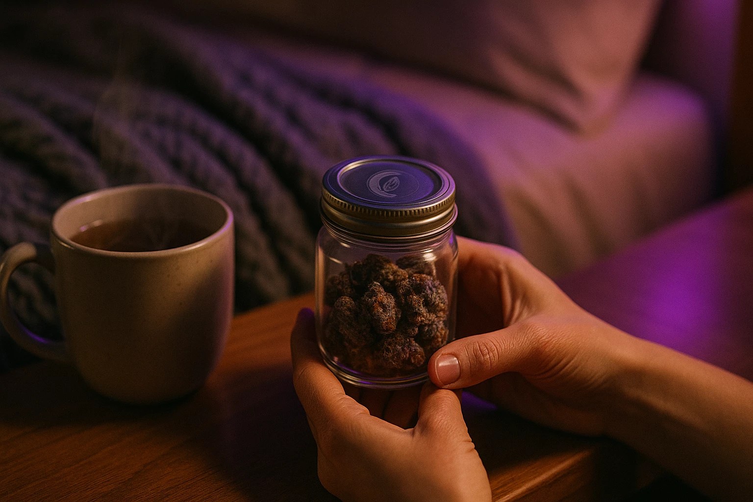 Indica Granddaddy Purple Weed for Sleep & Relaxation | Moonrock Online