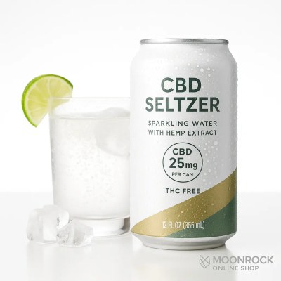 Best CBD Seltzer for Anxiety & Stress by Moonrock Online Shop | Lab-Tested, THC-Free, California-Delivered