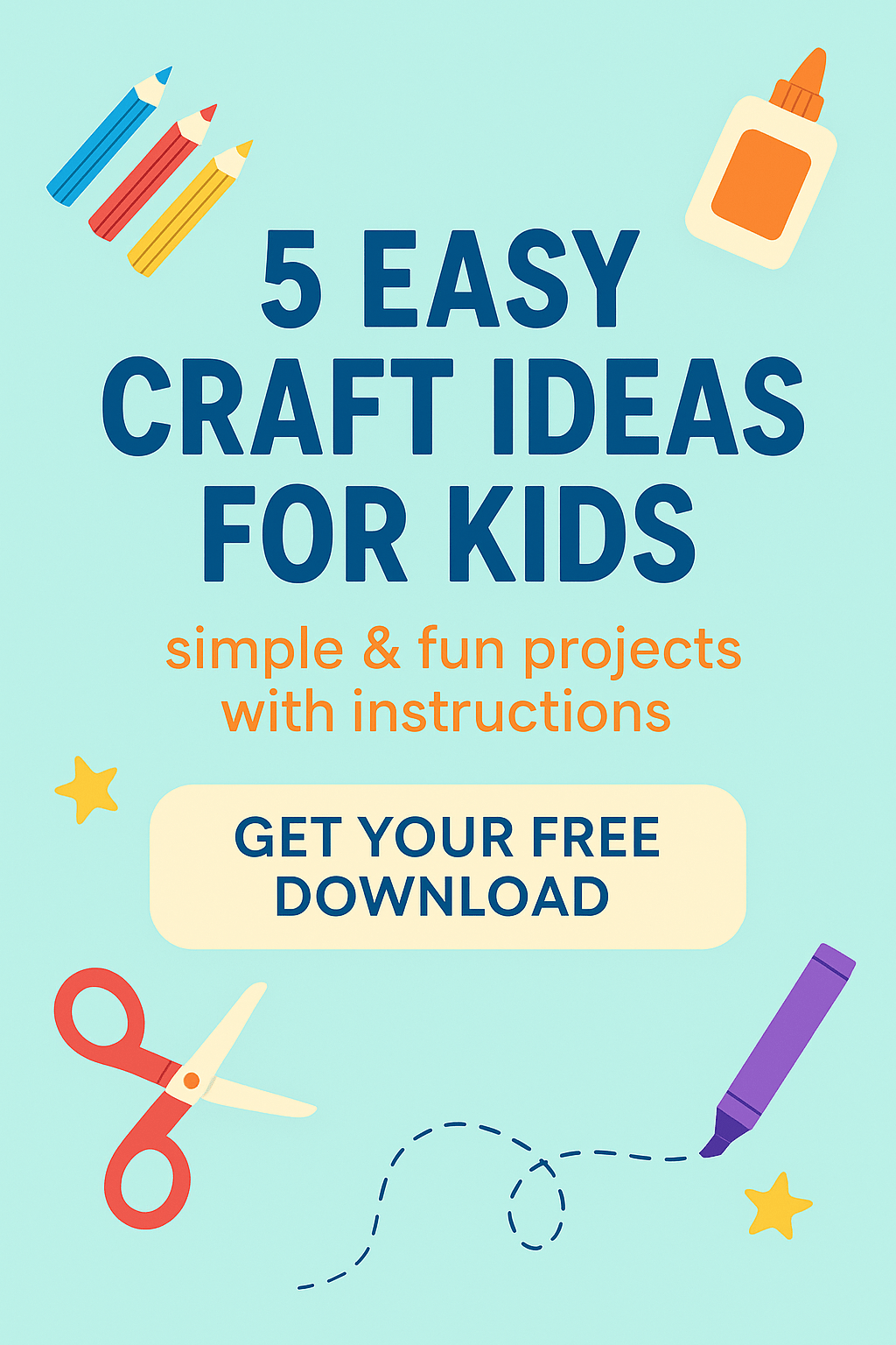 5 Easy Craft Ideas for Kids