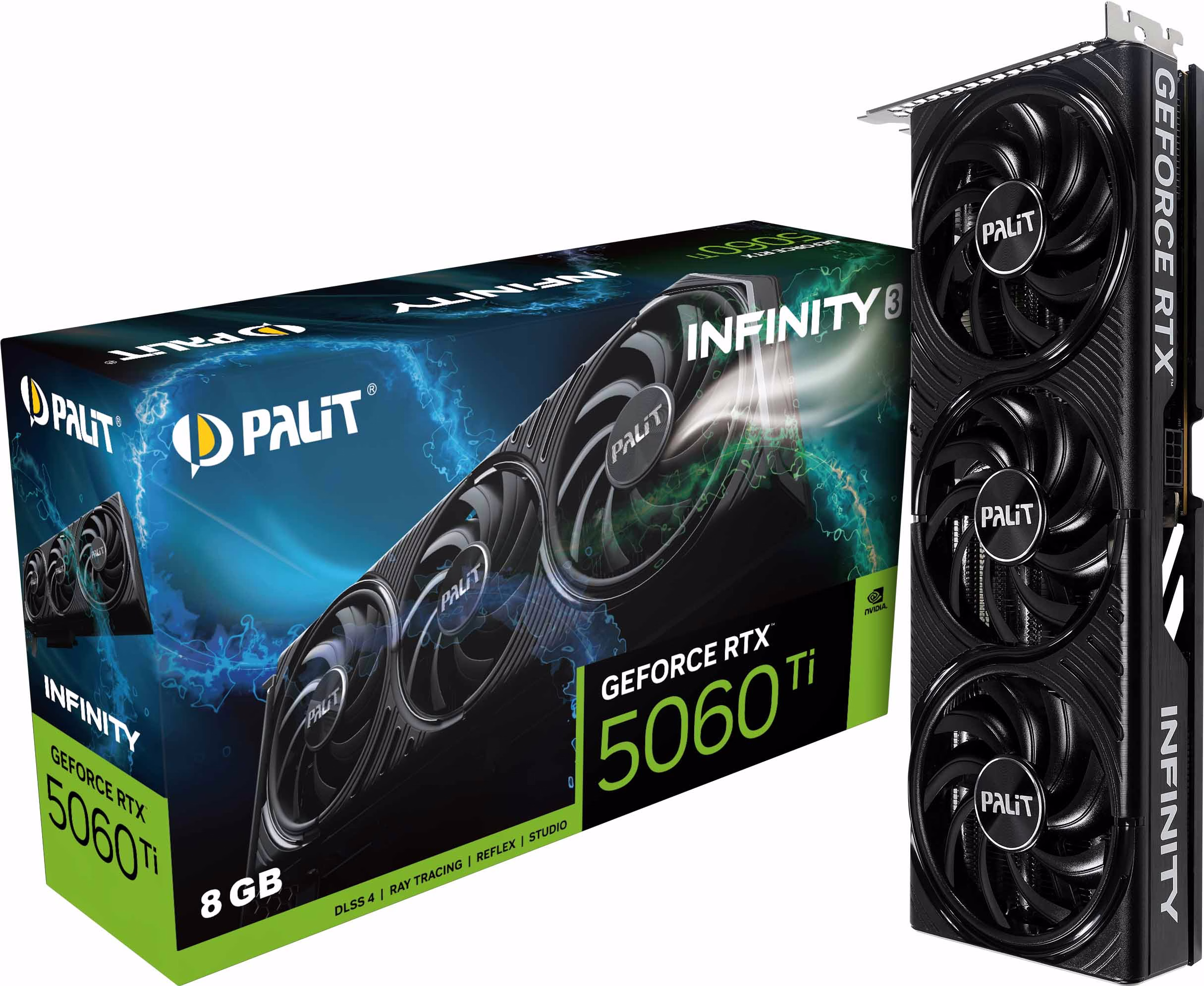กราฟิกการ์ด Palit GeForce RTX 5060 Ti Infinity 3