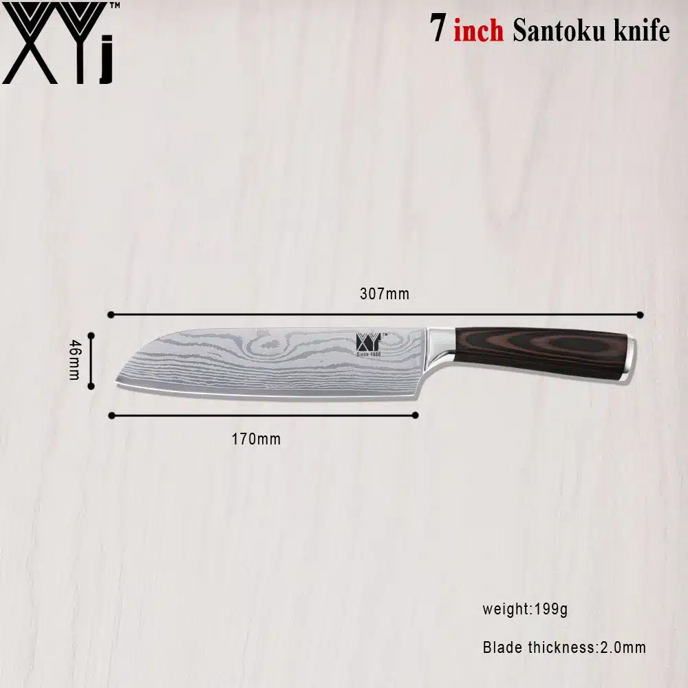 7-Inch Stainless Steel Kitchen Knife - Image 3