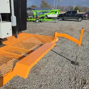 orange spyder leg jack stand