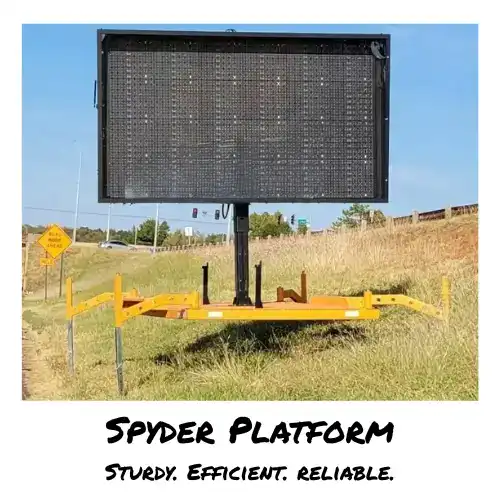 about us pcms spyder platform deployed on side of the road slope