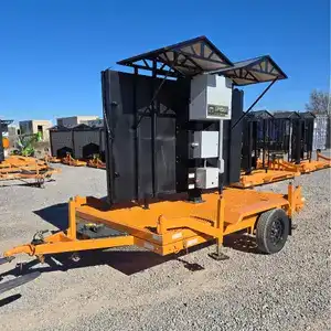 gen 5 rear view spyder platform in the plant yard with more spyder platforms in the background