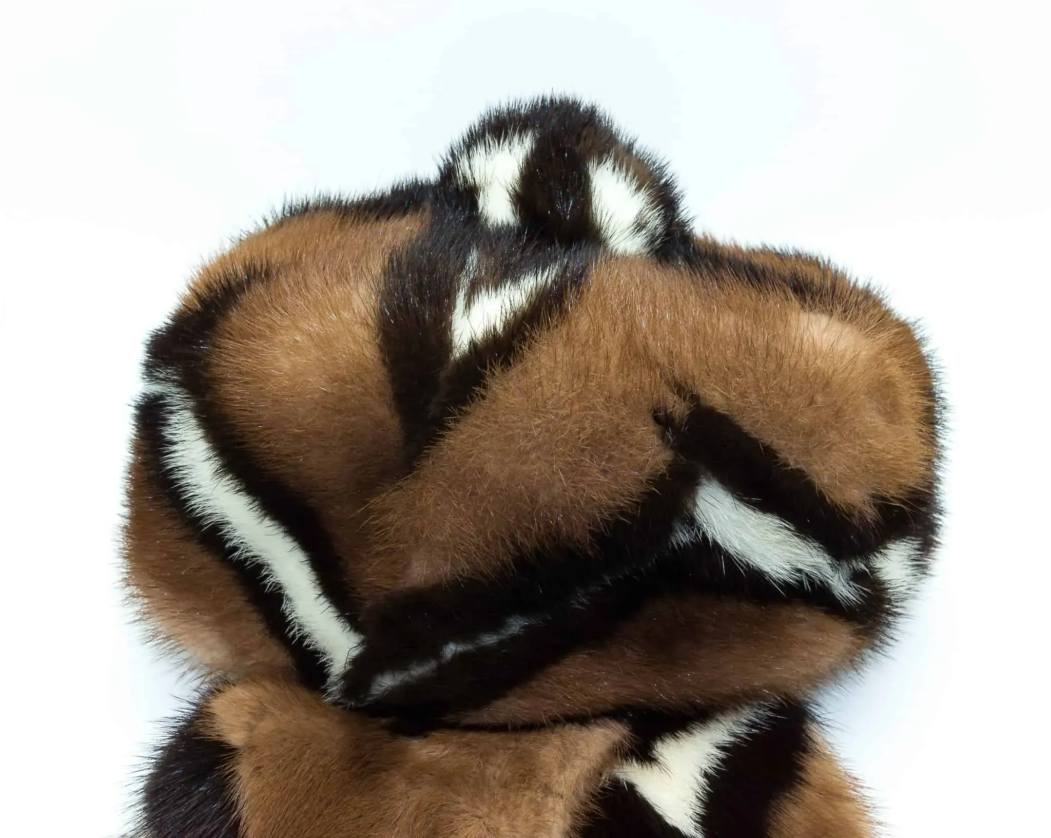RESERVED -Unique Fur Mink Set c.1960 Vintage fur hat scarf coat