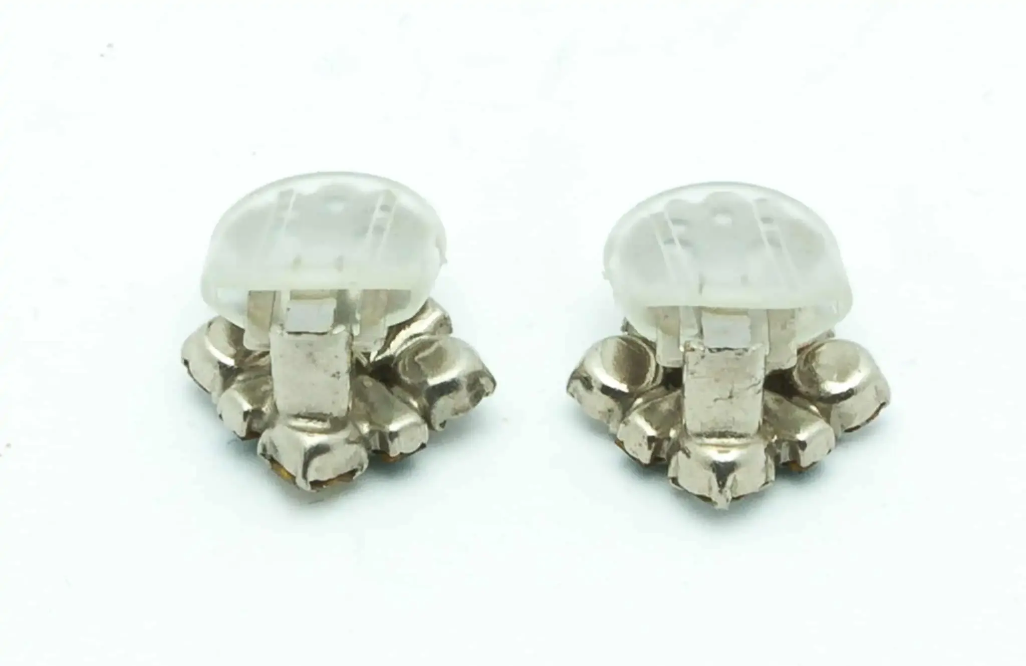 Boucles D'oreilles Vintage Art Déco à Clips - Bijou Rétro Occasion | Ornements Années 20-30