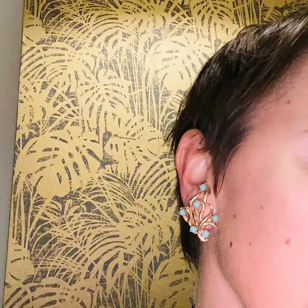 Boucles d'oreilles Vintage 410188 d'occasion | Collector Square