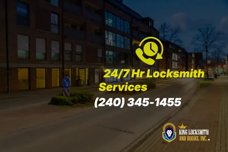 24/7 emergency locksmith service available in New Carrollton MD by King Locksmith and Doors