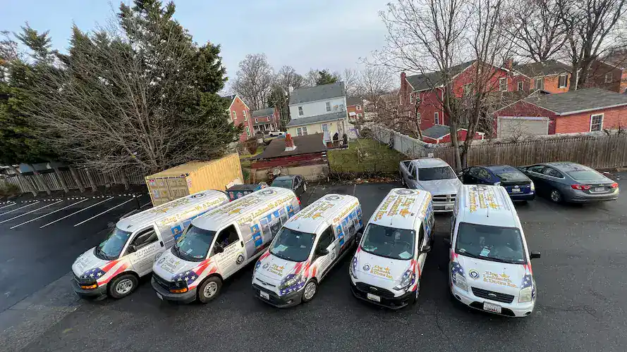 King Locksmith and Doors mobile locksmith fleet serving New Carrollton MD and Prince George’s County