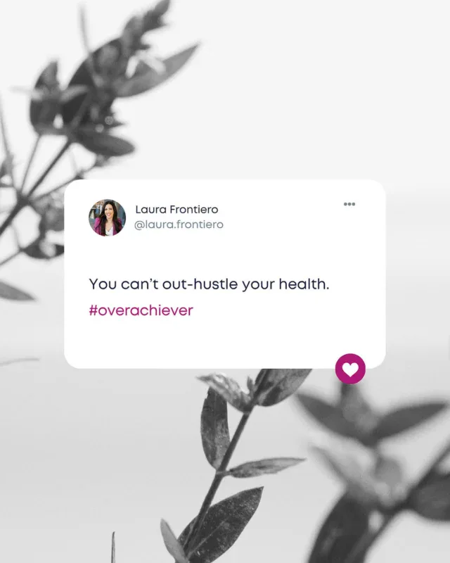 You can’t out-hustle your health. 

You’re used to solving everything with hard work and determination. Your career? Crushing it. Your family? Thriving. Your to-do list? Conquered daily.

So why won’t your body cooperate?

Here’s what high achievers struggle to accept: biology doesn’t respond to hustle.

You can’t just wake up earlier, push harder, and expect your hormones to fall in line. That approach often backfires, creating more stress and exhaustion.

The midlife plot twist:
Your 20s playbook stopped working. Hormones shifted, stress accumulated, recovery slowed down. The old “eat less, move more” isn’t cutting it anymore.

The real issue isn’t your effort, it’s your data.

Standard blood panels only catch red-flag diseases. They miss the root causes of your:
• Daily exhaustion
• Poor sleep 
• Brain fog
• Digestive chaos
• Stubborn weight

Functional testing reveals what’s actually happening: hidden infections, nutrient deficiencies, toxin overload, hormone imbalances.

Then we create a customized protocol based on YOUR specific data, not generic advice you found on Google.

You’re an achiever. You adapt when strategies aren’t working. Your health deserves the same strategic approach you bring to everything else.

Ready for a new playbook? Comment HUSTLE below to get started with a free discovery call. 

#functionalhealth #thpeA #rootcause #healthoptimization #midlifehealth #wellnessover40