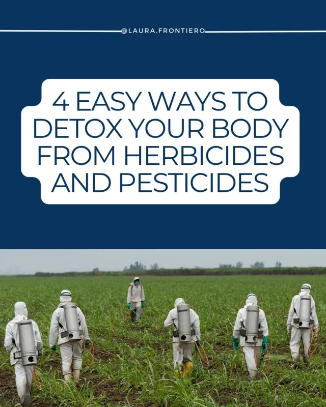 You don’t have to move off-grid or grow all your own food to live cleaner, feel better, and have more energy.

The truth is, most of us are exposed to herbicides and pesticides every single day,  through our food, water, and even the air.
But your body isn’t powerless.

With a few intentional habits,  washing produce well, filtering water, choosing organic when it counts, and supporting your detox pathways, you can dramatically lighten your toxic load.

Think of it less like a “cleanse” and more like creating a daily rhythm that supports your gut, liver, and mitochondria.
That’s where true detox happens: quietly, consistently, from the inside out.

If you’re searching for more ways to reduce your toxin exposure, comment TOXIN below and get my free guide on eliminating toxins. And don’t forget to head to my link in bio for my free masterclass, “Exhausted to Energized.”
.
.
.
.
.
#pesticides #herbicides #rootcause #detox #heavymetals #glyphosatedetox #functionalhealing #youcanheal #reclaimyourenergy #exhaustedtoenergized
