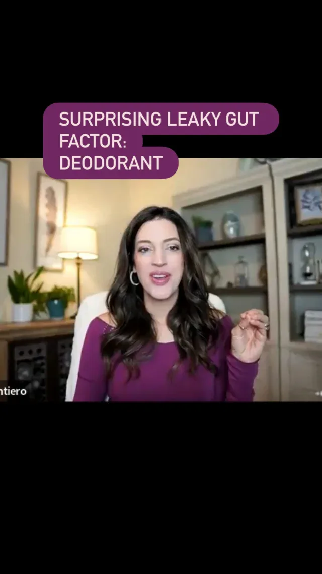 Think your gut issues are just about food? Think again.

Deodorant, mold, toxins, even parasites…yep, they can all mess with your gut barrier.
If you’ve been dealing with fatigue, brain fog, skin flare-ups, or mood swings… your gut might be asking for some love. 

I will cover this and more in my upcoming masterclass: Exhausted to Energized, you don’t want to miss it! Comment ENERGY below for the link or check out my link in bio for more info. 
.
.
.
.
.
#deoderant #toxins #mold #fatigue #chronicfatigue #reclaimyourenergy #moodswings #guthealth #parasites #rootcausehealing