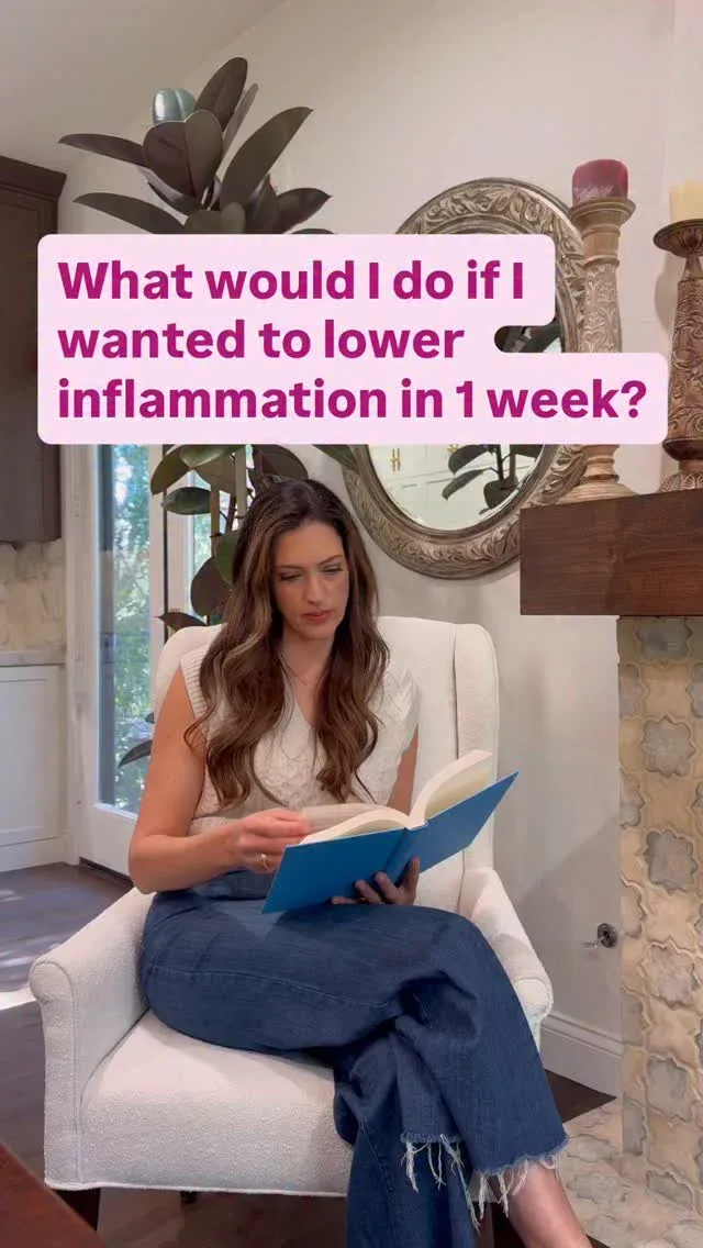 Inflammation is at the root of so many chronic symptoms, from fatigue and brain fog to hormone imbalance and stubborn weight. Too much for too long quietly disrupts how your body functions day to day.If you want to start lowering inflammation this week, keep it simple and consistent:1. Unplug your router at night2. Ditch plastic food containers and nonstick cookware3. Pump your facial and neck lymph nodes daily4. Get morning or evening sunlight, ideally both5. Swap a soft drink or alcohol for herbal tea6. Go to bed 30 minutes earlier7. Eat something rich in polyphenols daily like berries8. Lower cortisol naturally with deep breathing9. Give yourself real downtime doing something you enjoy10.Start with an air purifier in your bedroom then expand to your homeYou do not need a complete life overhaul. Small daily shifts add up quickly when your body finally feels supported......#inflammation #lowerinflammation #rootcause #functionalhealth #midife