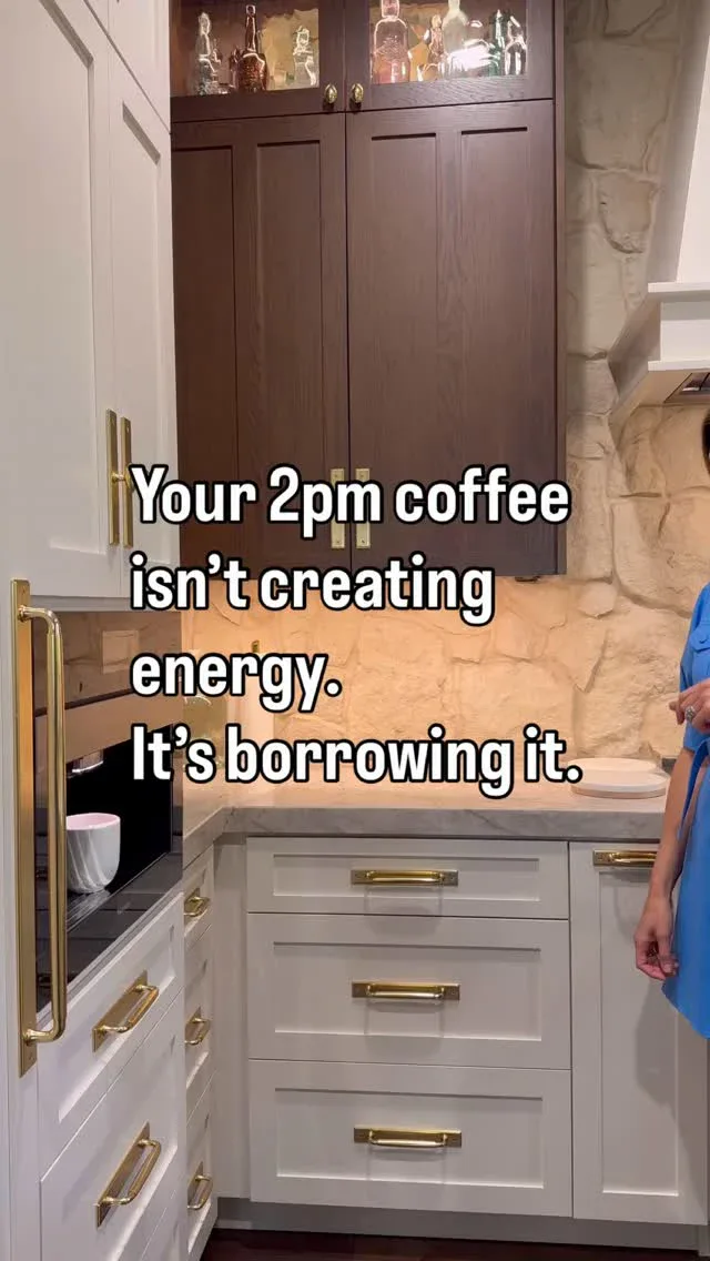 That 2pm crash isn’t normal.It’s your body telling you something’s off beneath the surface, and most people just keep pushing through, refilling their cup of coffee, and wondering why nothing actually fixes it.Here’s what’s really happening: your system is running on stress hormones and unstable blood sugar while willpower fills in the gaps. That works for a while, but eventually it stops working altogether.You’re wired but somehow still exhausted, fine in the morning but barely functional by afternoon, sleeping 7-8 hours and still waking up tired.This isn’t just aging, it’s your body asking you for a different approach, and that’s exactly what I’m covering in my upcoming masterclass, Break the Midlife Symptoms Cycle.Comment ENERGY below and I’ll send you the link......#energycrash #rootcause #midlife #coffeebreak #lowenergy