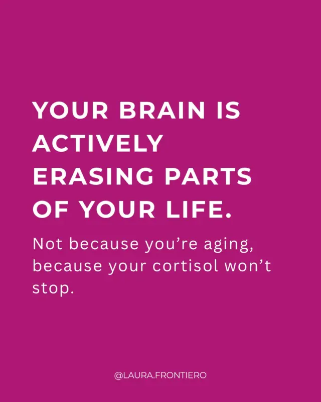 Most people think they have a memory problem or a mood problem or an energy problem.What they actually have is a cortisol problem.When stress hits, cortisol floods the brain, locks in the emotional core of the experience, and wipes out the surrounding context. That is why you remember exactly how it felt but not everything around it. That’s not a flaw, it’s biology doing its job.The problem is what happens when the stress never stops.Chronic cortisol triggers inflammation that damages neurons, disrupts neurotransmitter production, and weakens the blood-brain barrier, the lining that keeps toxins out of your brain. The result is brain fog, mood issues, exhaustion that sleep cannot fix, and a body stuck in a survival loop long after the original stressor is gone.The good news: your brain is highly adaptable. When we address the root causes driving cortisol elevation, recovery is not just possible, it’s predictable.Want to learn more? Comment BRAIN below for a link to my blog post all about toxic brain......#brainhealth #mood #trauma #cortisol #rootcause