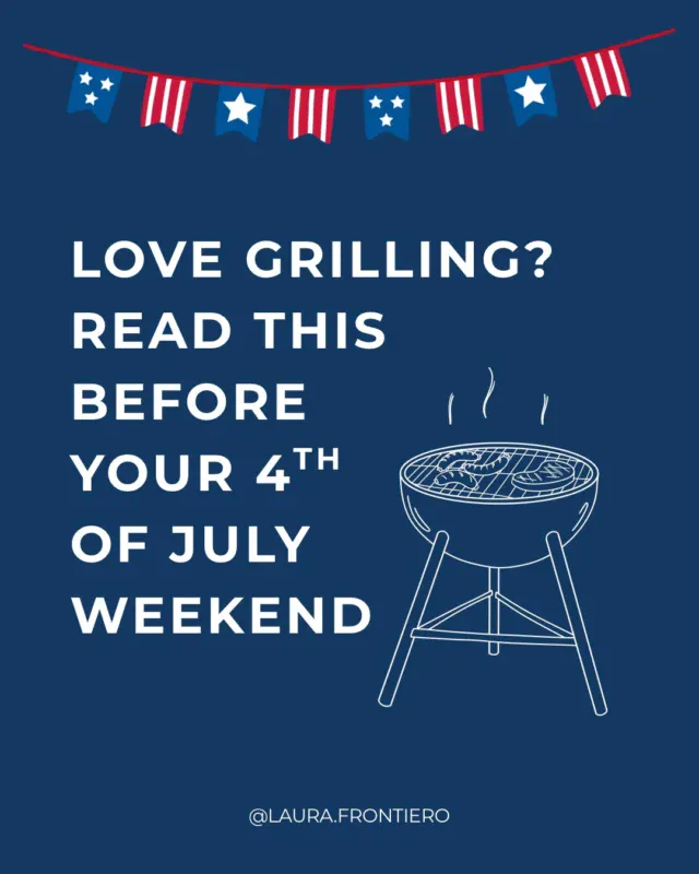Grilling isn’t inherently unhealthy.The concern comes from excessive charring.High temperature cooking can create compounds that increase oxidative stress in the body.The good news is that simple strategies can dramatically reduce exposure while still allowing you to enjoy the foods you love. Swipe through to learn how to grill in a healthier way.Do you grill out on the 4th? What’s your favorite food to cook?.....#grilling #carcinogens #healthyswaps #rootcause #healthtips