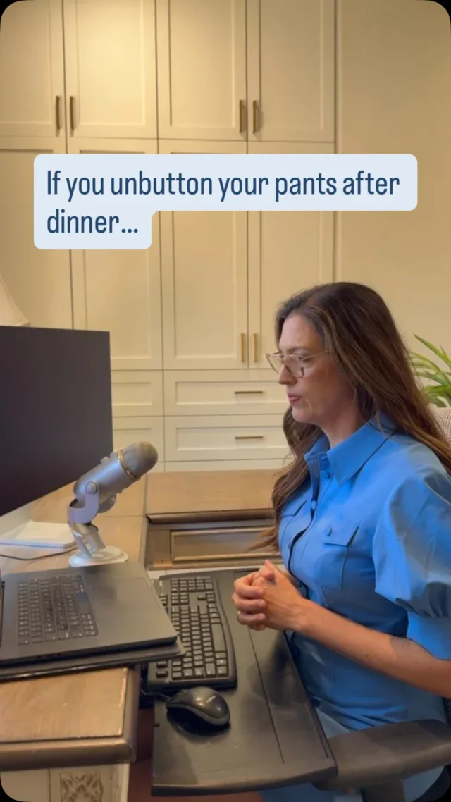 If you regularly find yourself loosening your waistband after dinner, I want you to stop and pay attention to the pattern.Bloating can be influenced by a lot of things: how quickly you eat, how well you’re digesting your food, gut motility, constipation, stress, hormonal changes, and more.And while an occasional bloated belly is normal, feeling uncomfortably bloated day after day is worth investigating.You don’t have to spend your life avoiding more and more foods or accepting that this is just how your body is now.That’s exactly what I’m going to cover in my free Flatter Belly, Better Digestion masterclass, what can contribute to that uncomfortable, distended feeling and what you can start doing differently.Comment BLOAT below and I’ll send you the link to sign up......#bloating #digestivehealing #digestion #guthealth #flatterbelly