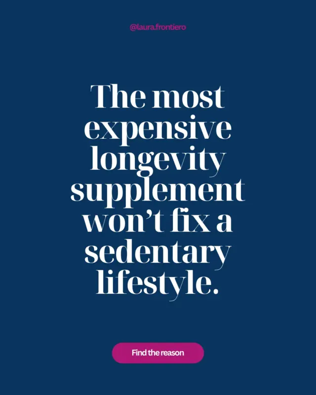 The longevity industry is very good at selling complicated solutions to fairly simple problems.I’m a lot more interested in the boring stuff people can actually sustain for decades. Sleep. Relationships. Nutrition. Muscle. The unglamorous inputs that don’t come in a bottle.That doesn’t make supplements useless. It means they have a job to do, and that job isn’t covering for a ‘foundation’ you haven’t built up in the first place. I talk about this and more in my Midlife Energy Crisis Report. Want the link? Comment ENERGY below. ......#longevity #supplements #longevity #sedentarylifestyle #functionalhealth