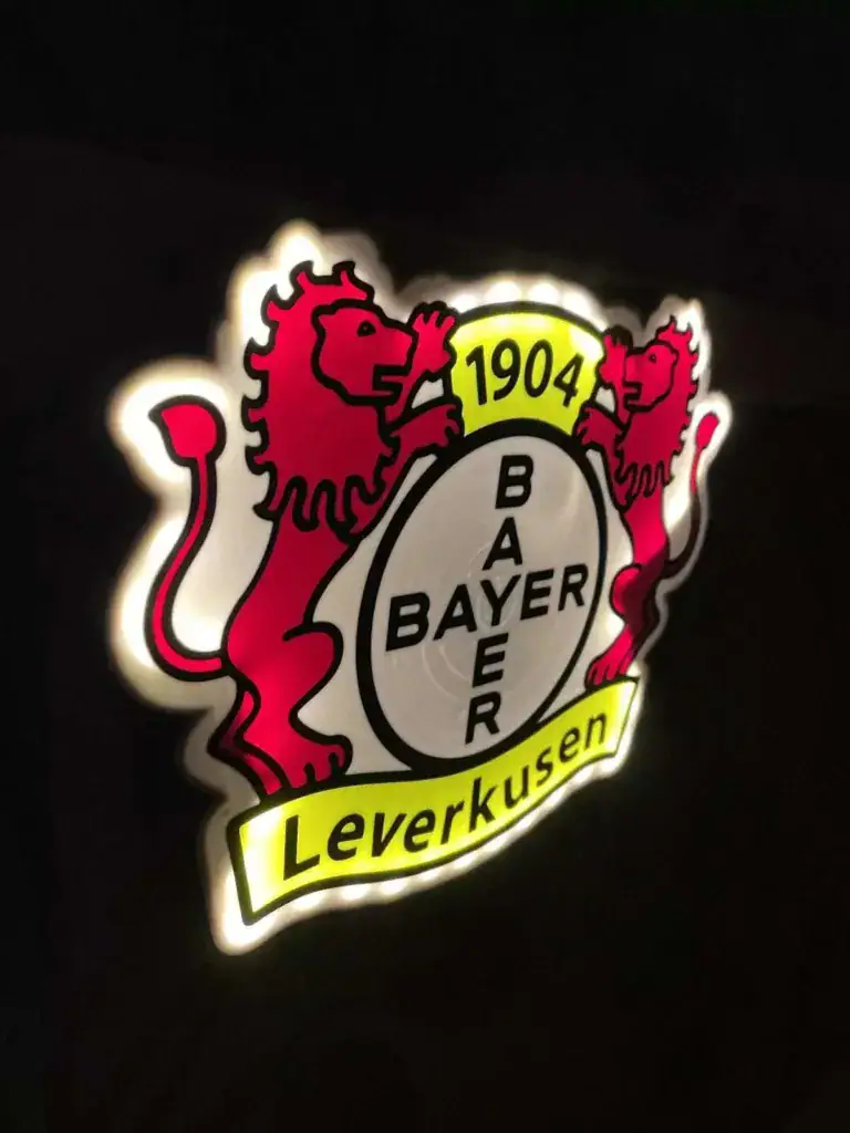 Bayer 04 Leverkusen LED-Leuchtschild