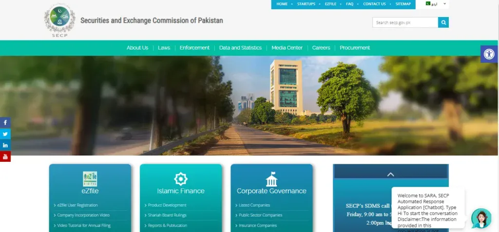 secp-company-registration-in-pakistan-online-portal