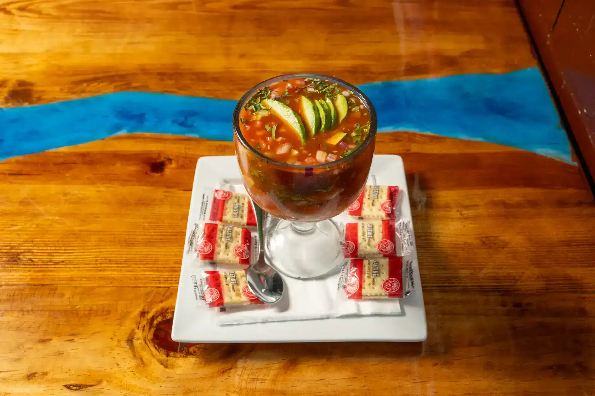 Coctel de Camarón y Pulpo