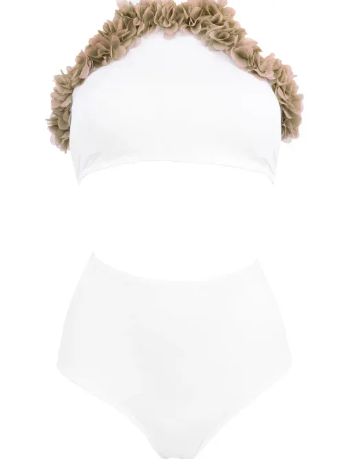 Ella White Kids Bikini