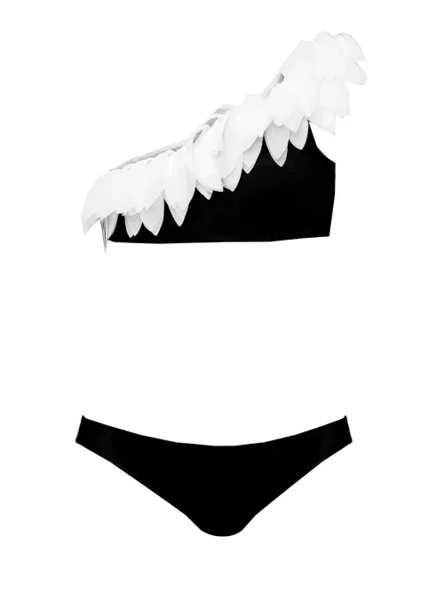 Rosalinda Black Kids Bikini