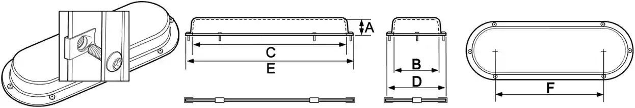 Protective machine guard for industrial equipment.