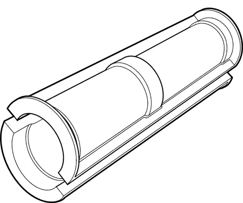Machine guard and cover for industrial safety.