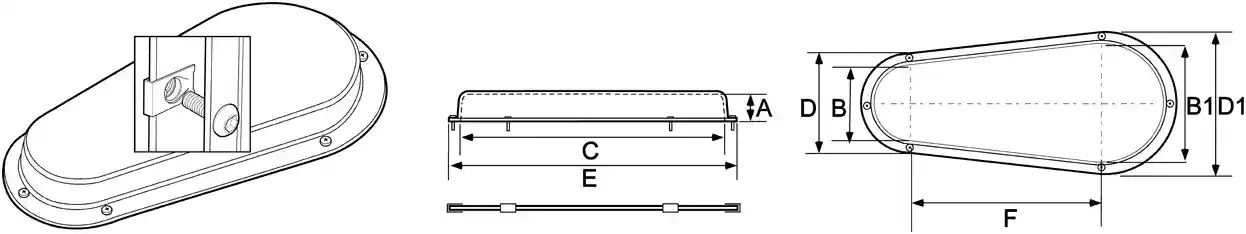 Protective machine guard for industrial equipment.
