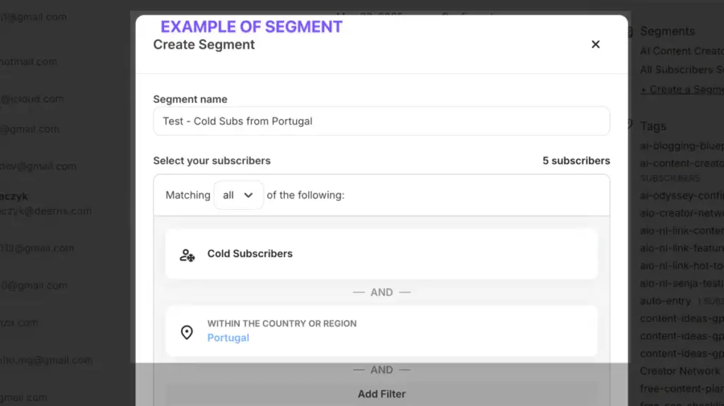 segmentation example