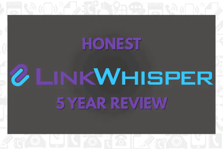 honest 5 year review of link whisper plugin