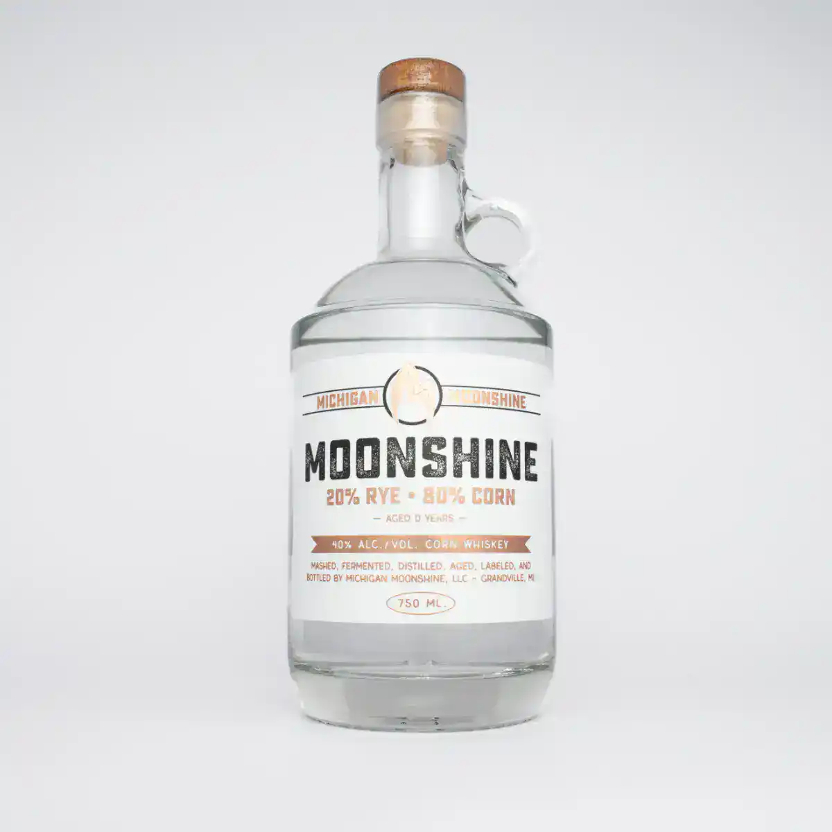 20% Rye 80% Corn Moonshine