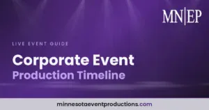 Read more about the article Corporate Event Production Timeline