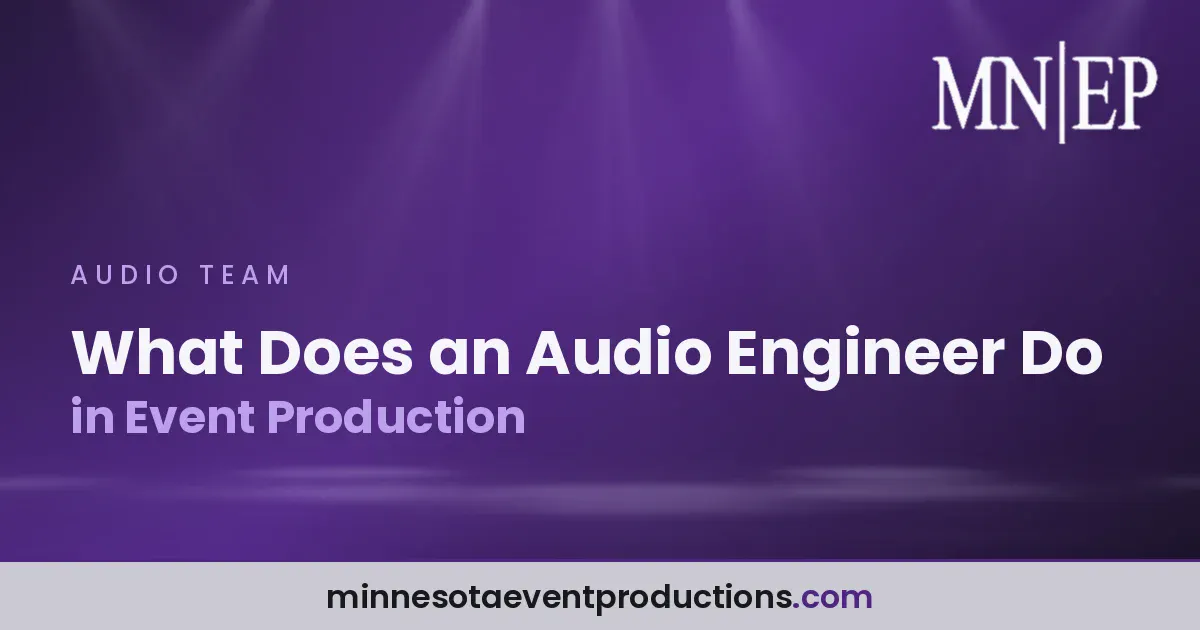 Read more about the article What Does an Audio Engineer Do in Event Production