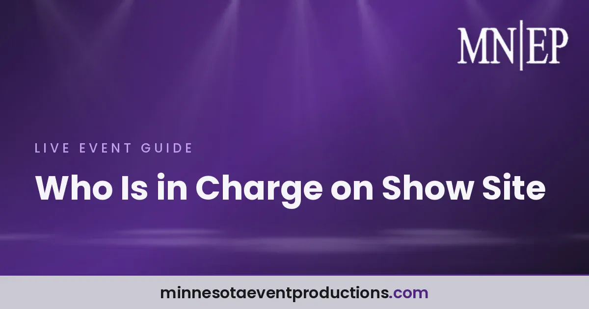 Read more about the article Who Is in Charge on Show Site