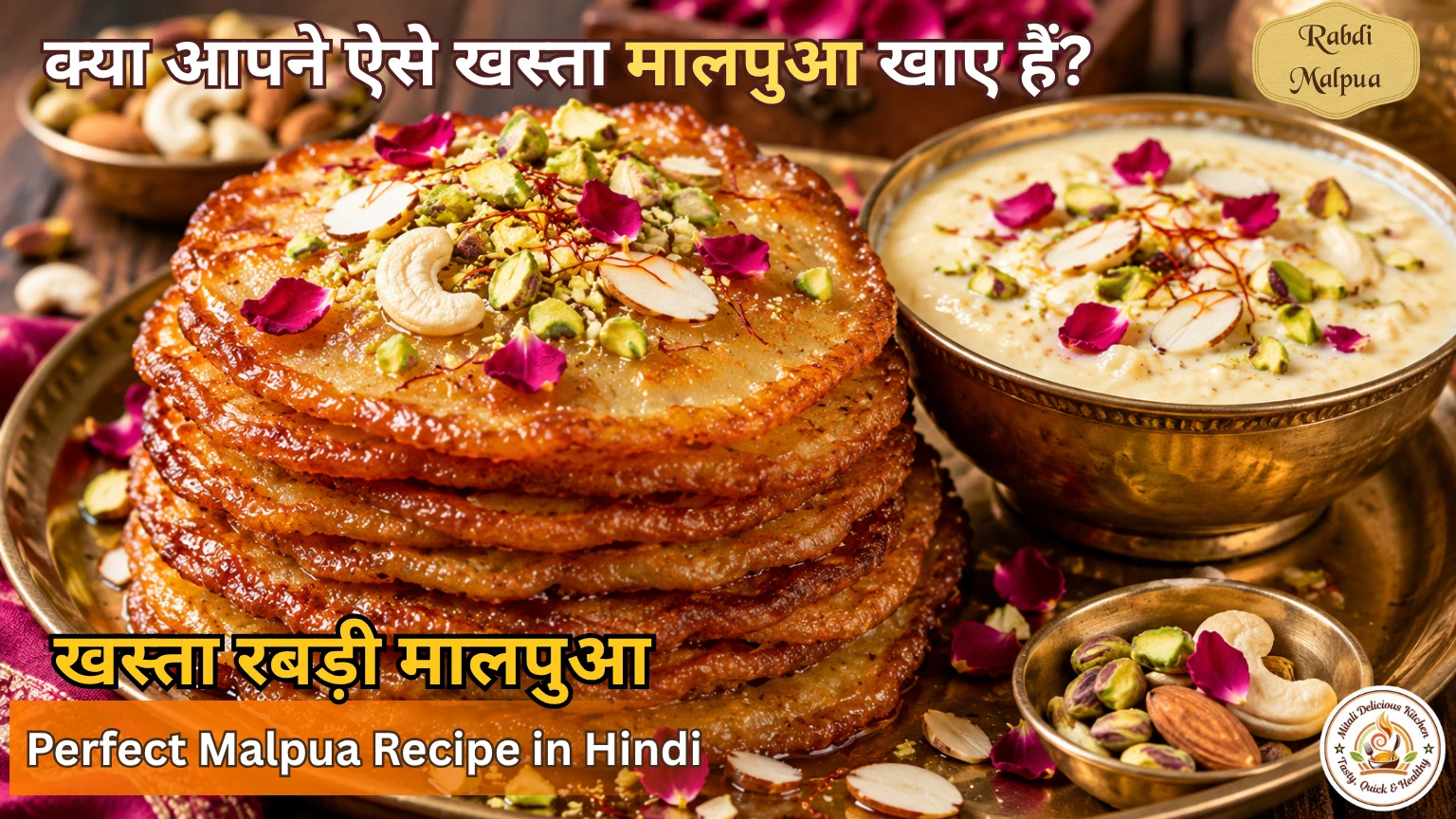 Malpua Recipe in Hindi