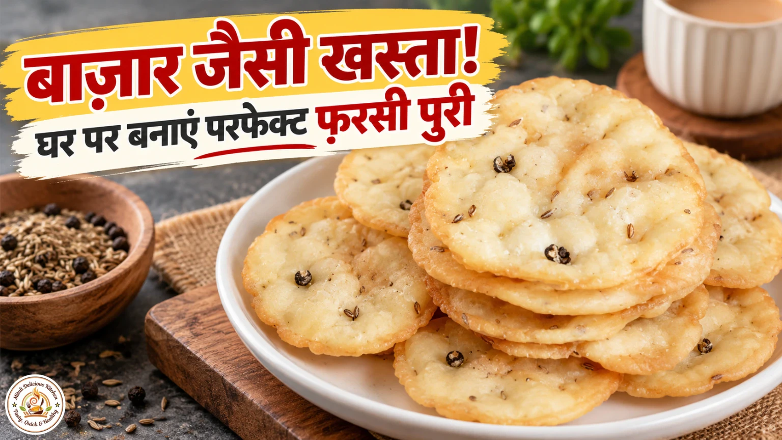 Farsi Puri Recipe in hindi