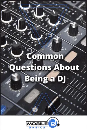 DJ mixer with knobs and sliders, related to DJing and music mixing.