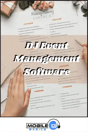DJ event management software for mobile DJs and event planners.