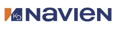 Navien logo featuring a blue and orange geometric icon with “KD” on the left, next to the bold blue “NAVIEN” name—a trusted brand in high-efficiency HVAC, plumbing, and water heating solutions. At Moore Home Services, we proudly service Navien equipment with our trusted guarantees and promise of expert, clean workmanship you can rely on.