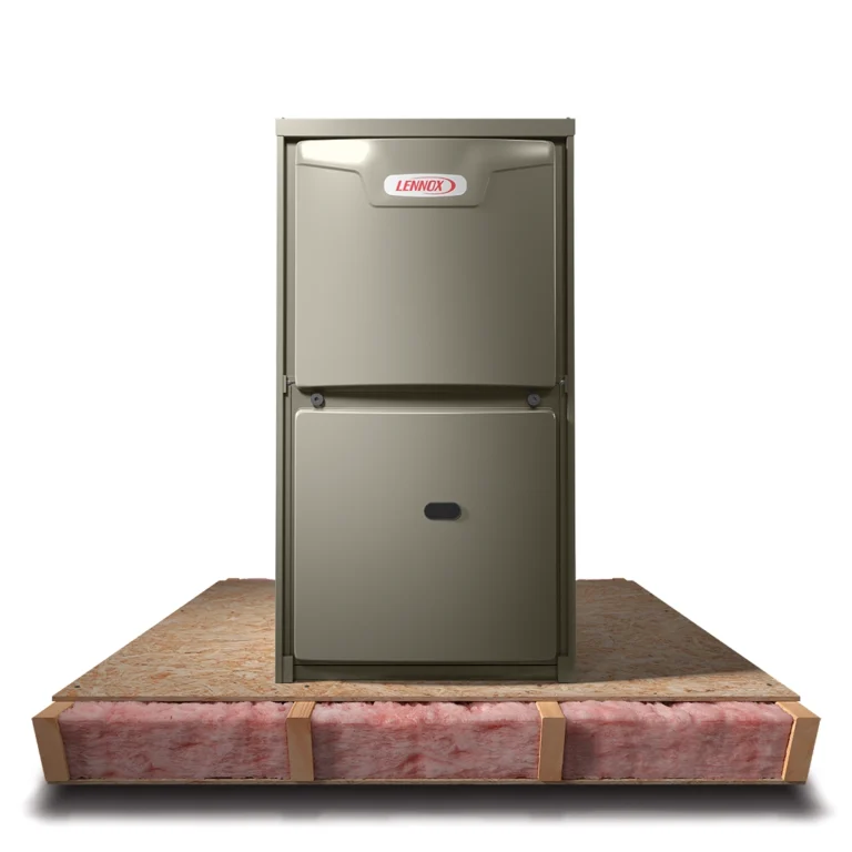 A high-efficiency Lennox central heating furnace sits on insulated flooring, ready to deliver warm, reliable comfort to your home. At Moore Home Services, our expert HVAC technicians ensure every installation is clean, seamless, and backed by our trusted guarantees—so you can count on comfort season after season.