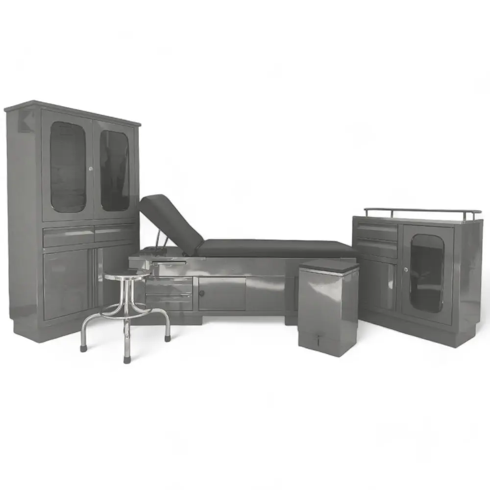 Juego de Consultorio con Divan Chaisse Lounge de Gabinete Hamilton