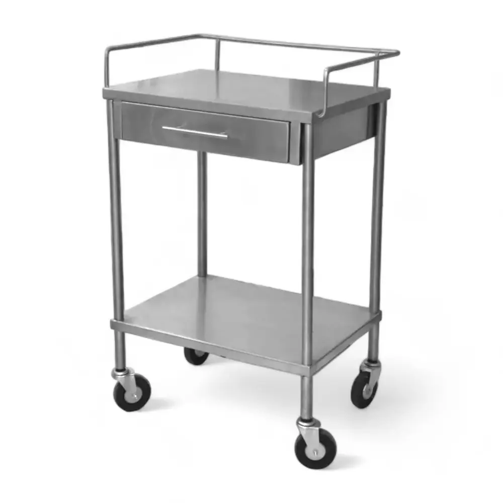 Mesa Pasteur Con Cajón de Acero Inoxidable