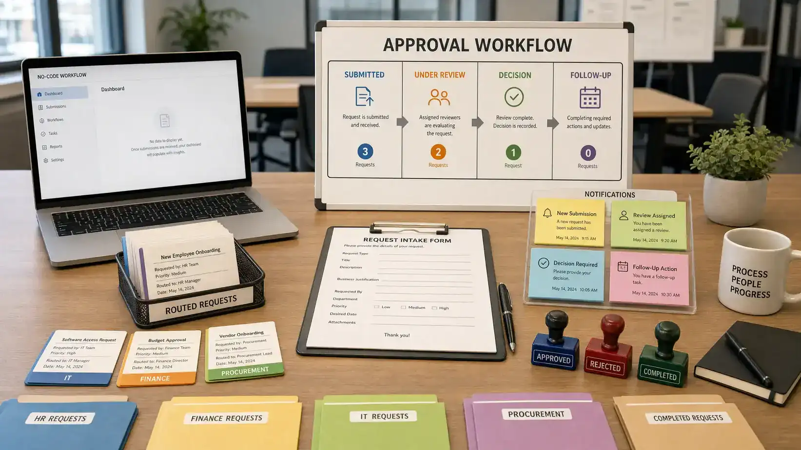 How to Create an Approval Workflow Without Coding - Main Image