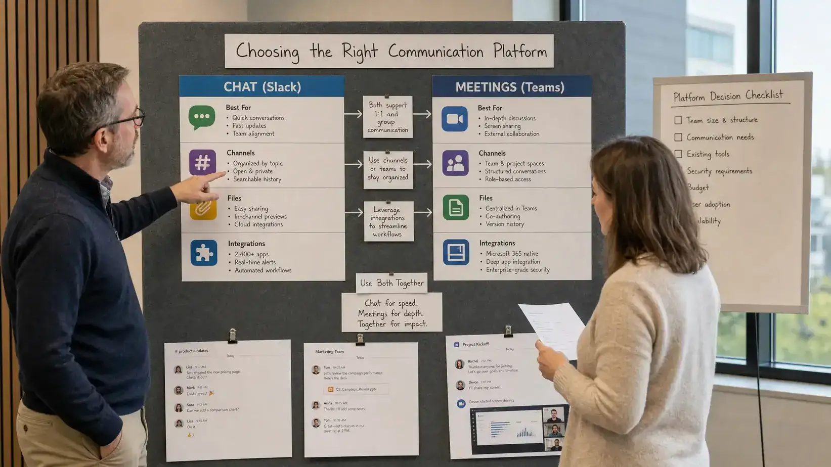 Slack vs Microsoft Teams for Small Business - Main Image